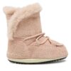Апрески Moon Boot Crib Suede 34010300003 M Розов цвят на ниска цена