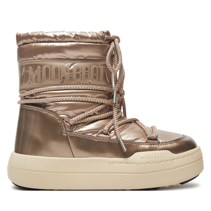Апрески Moon Boot Junior Park Boot 80D3440020 Розово злато цвят на ниска цена