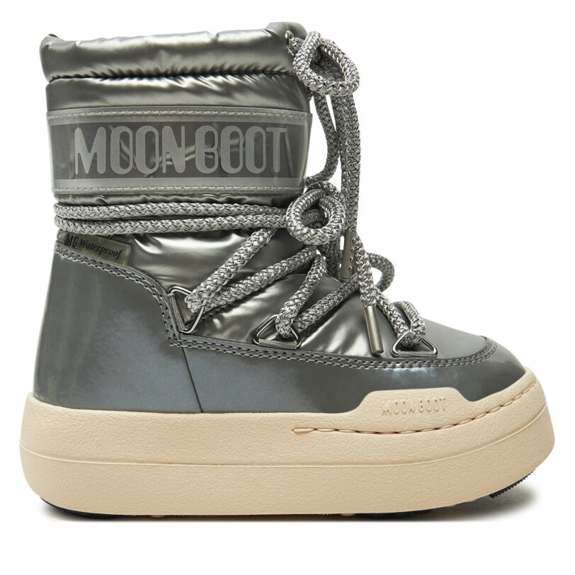 Апрески Moon Boot Junior Park Boot 80D3440020 Сребрист цвят на ниска цена