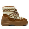 Апрески Moon Boot Luna Boot Shearling 80D2480020 Кафяв цвят на ниска цена