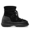 Апрески Moon Boot Luna Boot Suede 80D2480030 Черен цвят на ниска цена