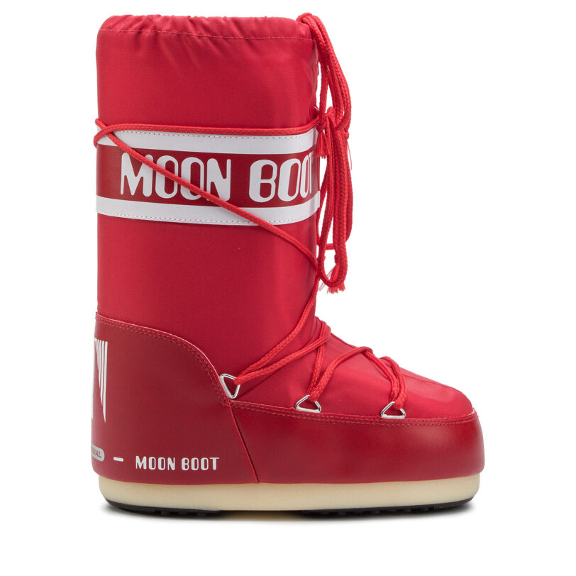 Апрески Moon Boot Nylon 14004400003 Червен цвят на ниска цена