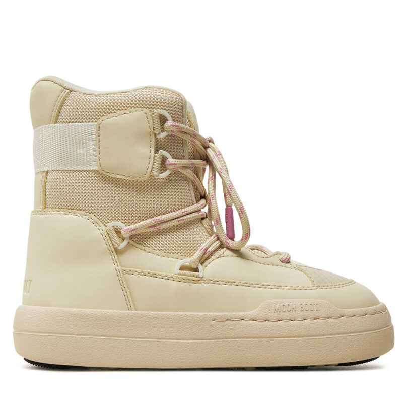 Апрески Moon Boot Park Sneaker Boot 80D2470060 Бежов цвят на ниска цена