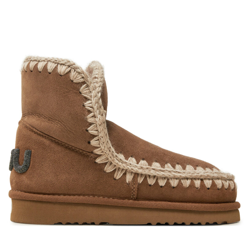 Апрески Mou Eskimo 18 Glitter Logo FW101050A Кафяв цвят на ниска цена