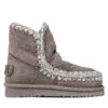 Апрески Mou Eskimo 18 Glitter Logo Сив цвят на ниска цена
