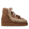 Апрески Mou Eskimo Scoubidoo Lace FW101124A Кафяв цвят на ниска цена
