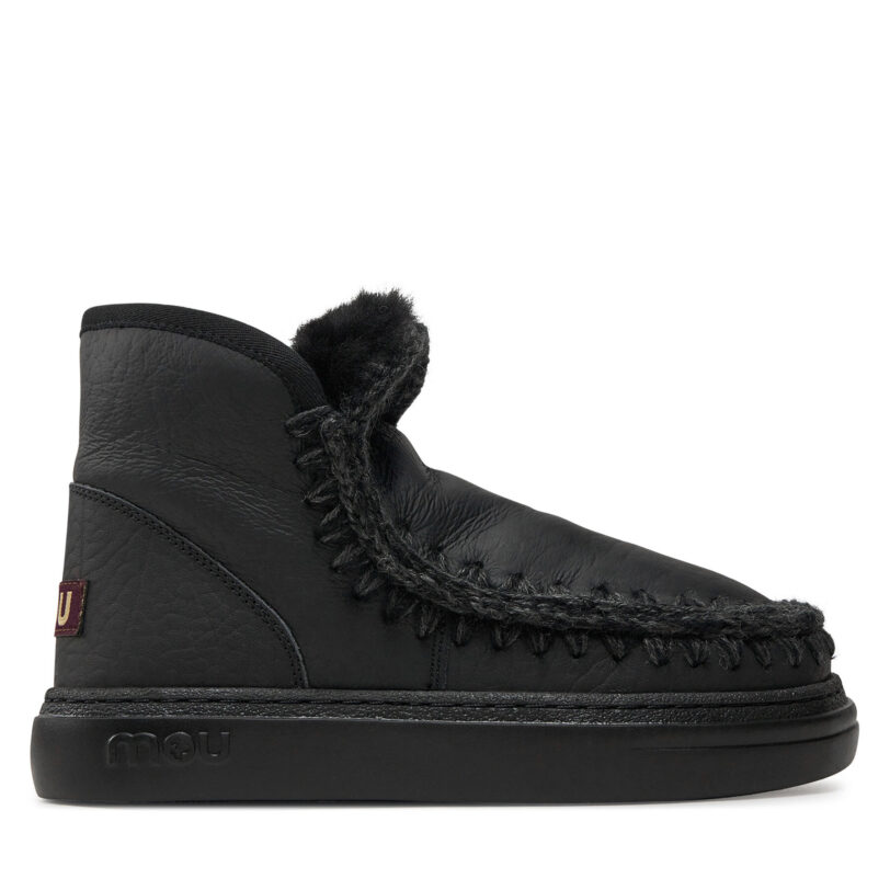 Апрески Mou Eskimo Sneaker Bold FW411000B Черен цвят на ниска цена