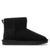 Апрески ONLY Shoes Onlfeodora Teddy Lined Boot 15330019 Черен цвят на ниска цена