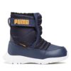Апрески Puma Nieve Boot WTR AC Inf 380746 06 Тъмносин цвят на ниска цена