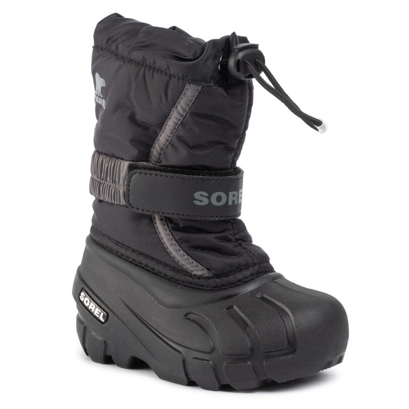 Апрески Sorel Childrens Flurry NC1695 Черен цвят на ниска цена