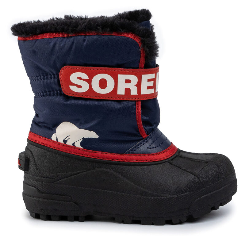 Апрески Sorel Childrens Snow Commander NC1960 Тъмносин цвят на ниска цена