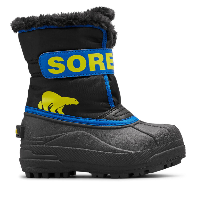 Апрески Sorel Childrens Snow Commander™ BootNC5190-001 Черен цвят на ниска цена