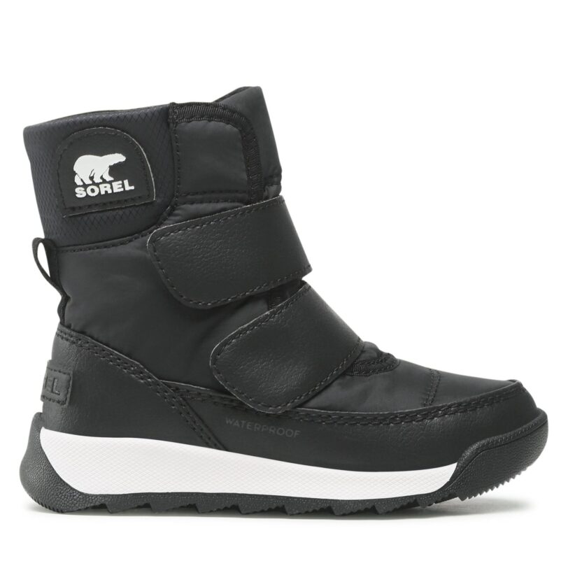 Апрески Sorel Childrens Whitney II Strap Wp NC3919-010 Черен цвят на ниска цена