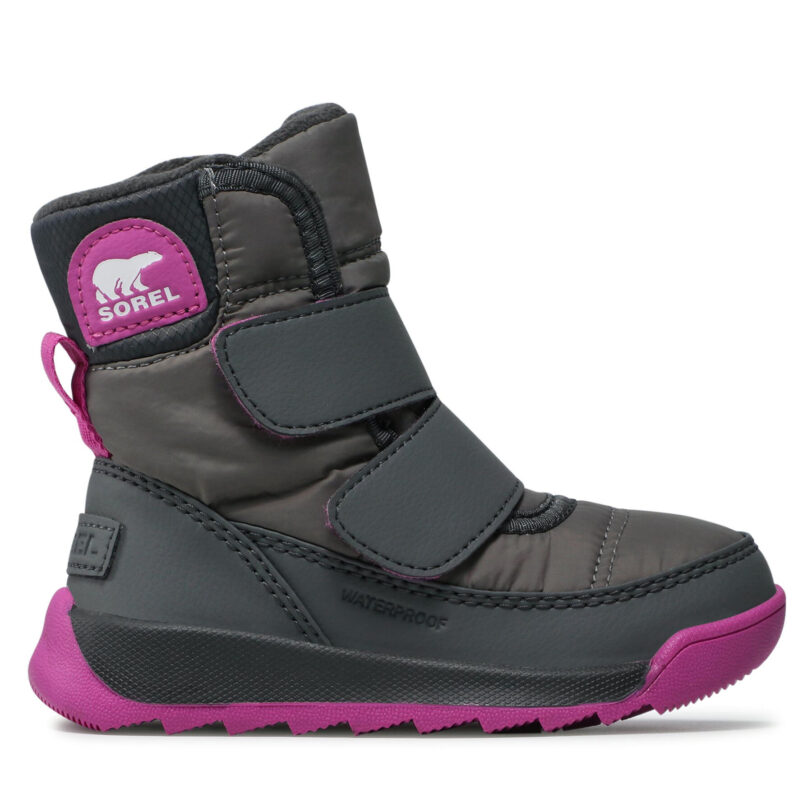 Апрески Sorel Childrens Whitney II Strap Wp NC3919 Сив цвят на ниска цена