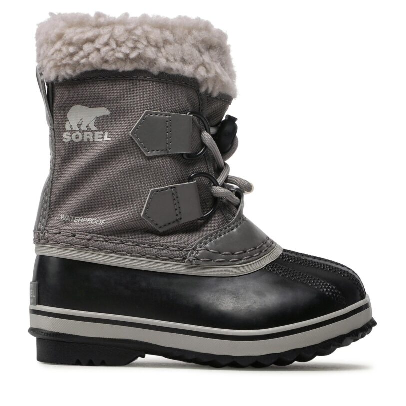Апрески Sorel Childrens Yoot Pac Nylon Wp NC1962 Сив цвят на ниска цена