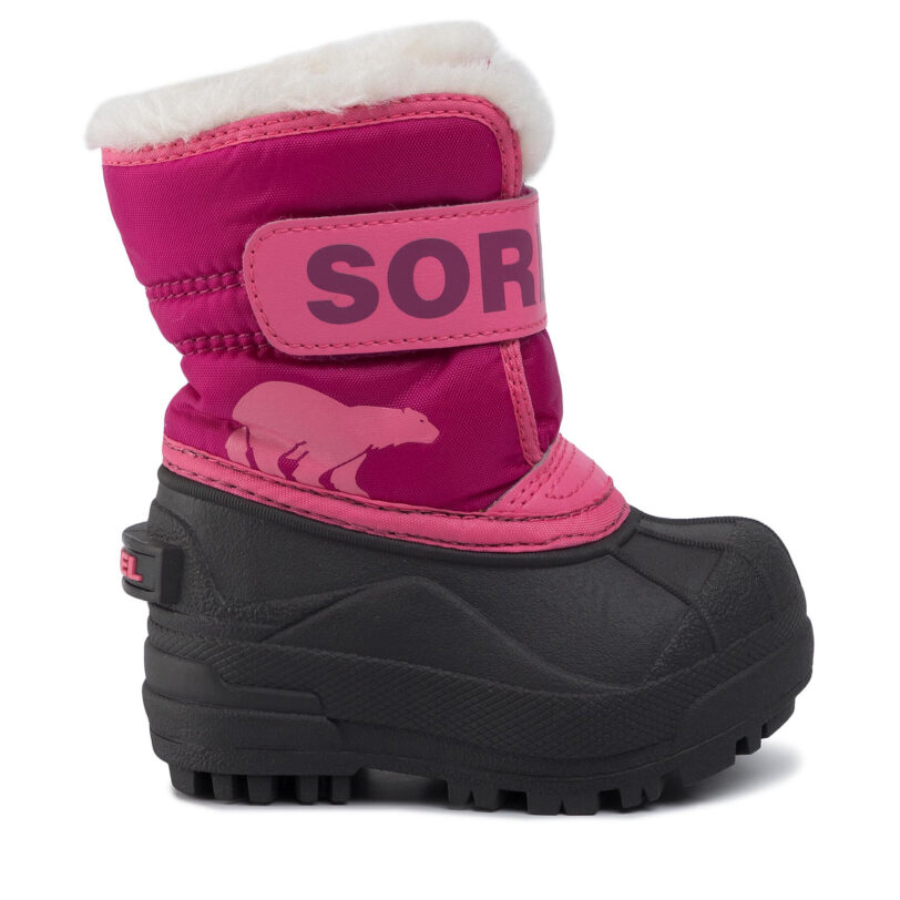 Апрески Sorel Toodler Snow Commander NV1960 Розов цвят на ниска цена