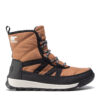 Апрески Sorel Whitney II Short Lace NL3822 Кафяв цвят на ниска цена