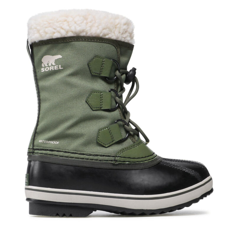 Апрески Sorel Yoot Pac Nylon Wp NY1962 Зелен цвят на ниска цена