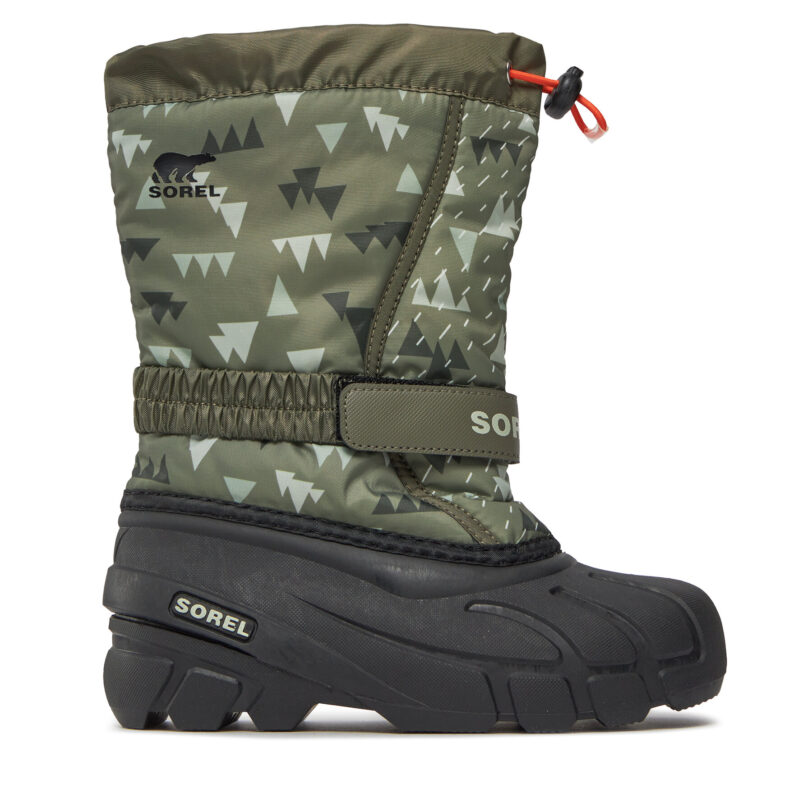 Апрески Sorel Youth Flurry™ Print NY3504-397 Зелен цвят на ниска цена