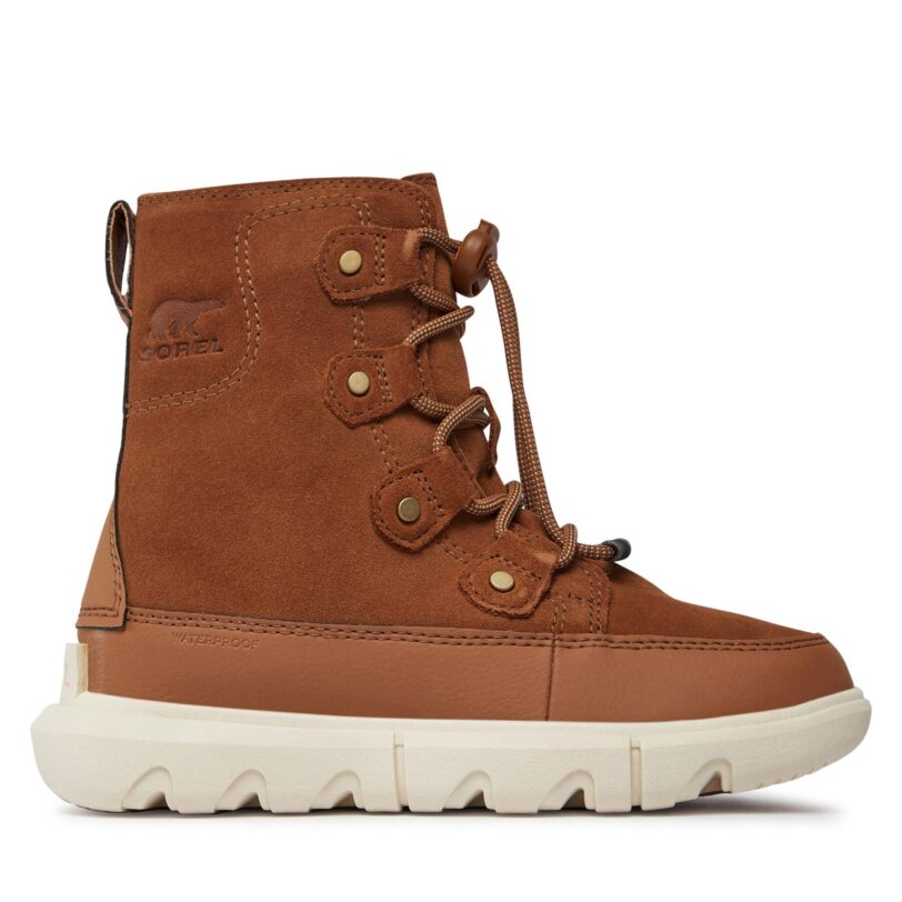 Апрески Sorel Youth Sorel Explorer™ Lace Wp NY4897-242 Кафяв цвят на ниска цена