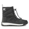 Апрески Sorel Youth Whitney II Short Lace Up NC3903-010 Черен цвят на ниска цена