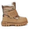 Апрески Tommy Hilfiger Fur Boot T1A5-33605-1695 M Бежов цвят на ниска цена