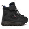 Апрески Tommy Hilfiger Fur Boot T1X5-33710-1492 M Черен цвят на ниска цена