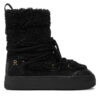 Апрески Tommy Hilfiger Lace-Up Faux Shearling Snowboot FW0FW08252 Черен цвят на ниска цена