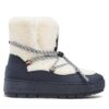 Апрески Tommy Hilfiger Th Faux Fur Snow Bootie FW0FW06850 Екрю цвят на ниска цена