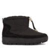 Апрески Tommy Hilfiger Tommy Monogram Snowboot FW0FW07637 Черен цвят на ниска цена