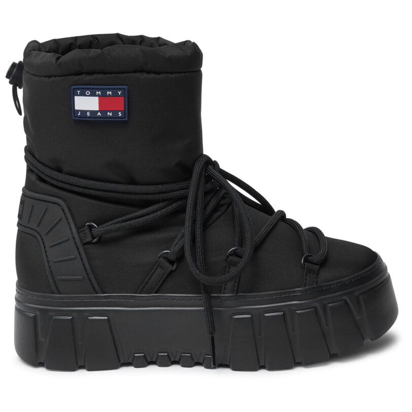Апрески Tommy Jeans EN0EN02601 Черен цвят на ниска цена