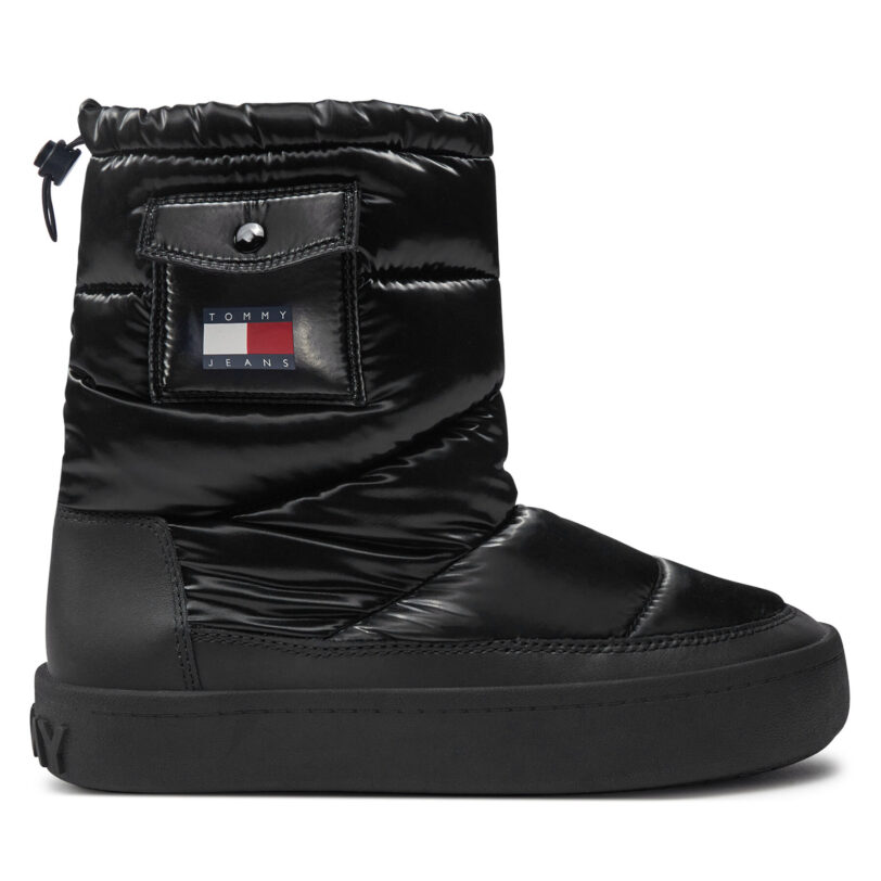 Апрески Tommy Jeans EN0EN02642 Черен цвят на ниска цена