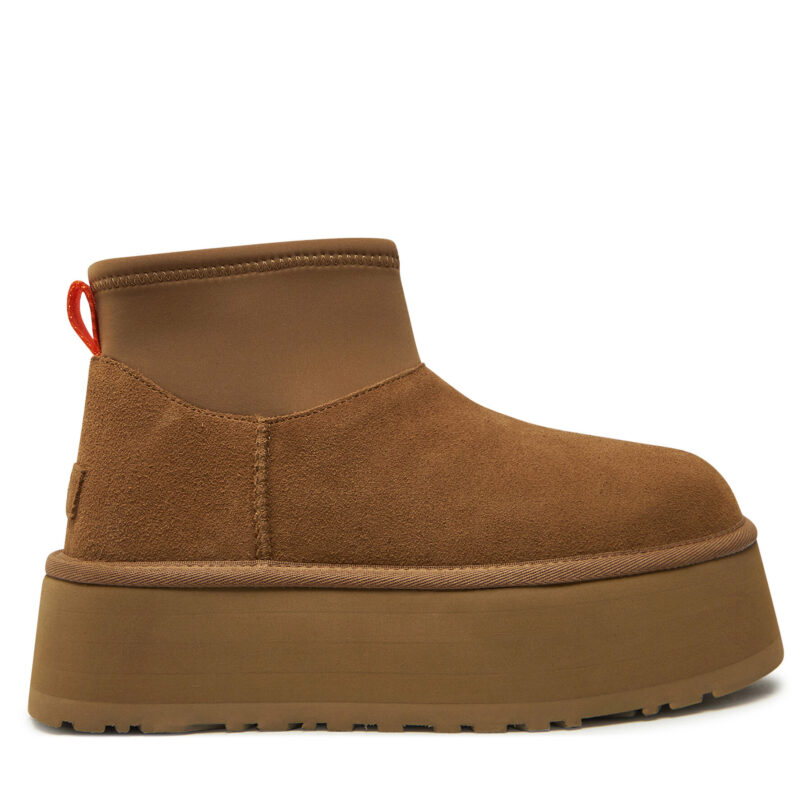 Апрески Ugg W Classic Mini Dipper 1168170 Кафяв цвят на ниска цена