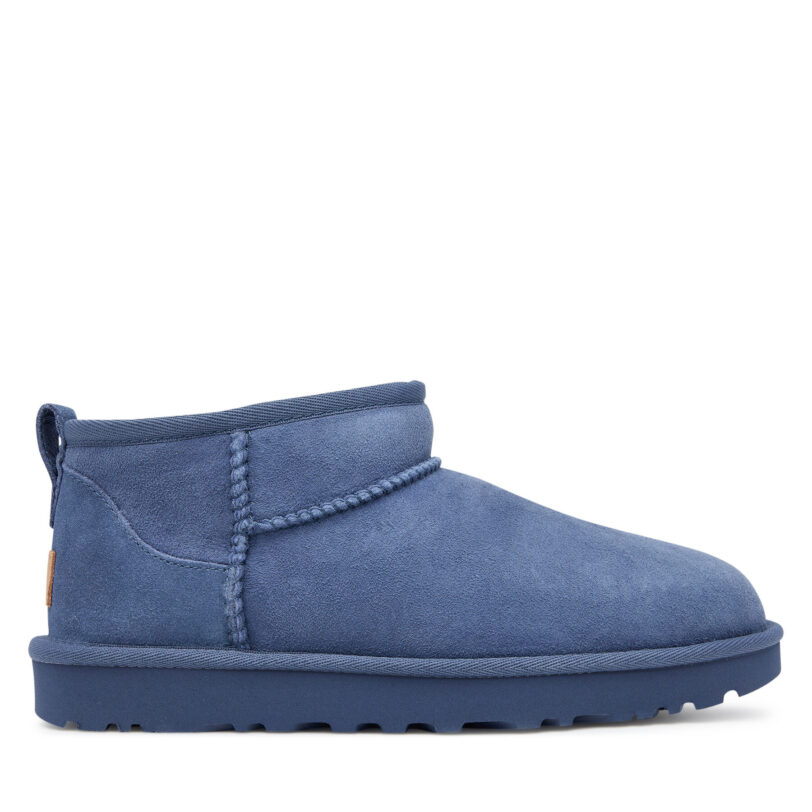 Апрески Ugg W Classic Ultra Mini 1116109 Син цвят на ниска цена
