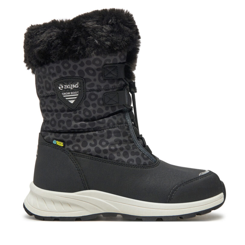 Апрески ZigZag Wesend Kids Boot WP V2 Z244389 Черен цвят на ниска цена