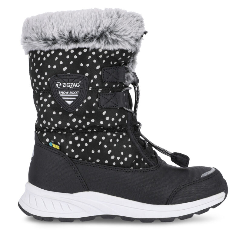 Апрески ZigZag Wesend Kids Boot WP V2 Z244389 Черен цвят на ниска цена