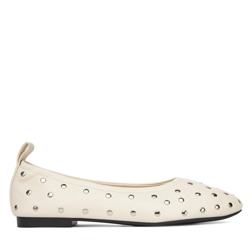 Балеринки Badura HEATHER-LT249060-56 Бял цвят на ниска цена