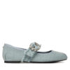 Балеринки Buffalo Daphne Glam 1620028 Син цвят на ниска цена