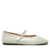 Балеринки Calvin Klein Mary Jane Ballerina - Lth HW0HW02307 Екрю цвят на ниска цена