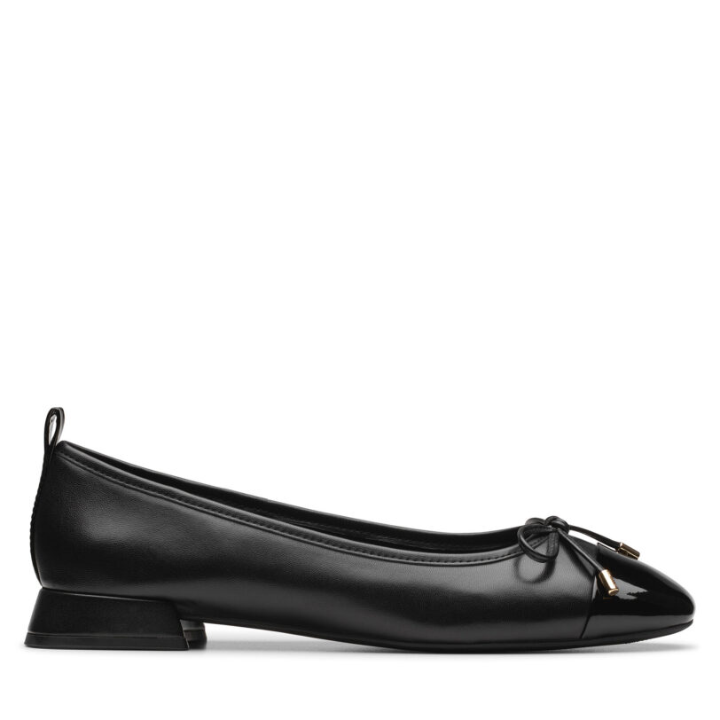 Балеринки Clarks Ubree15 Poppy 26181322 Черен цвят на ниска цена
