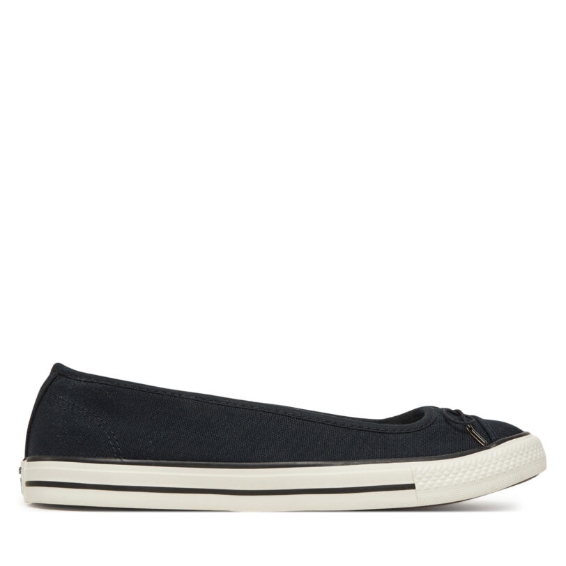 Балеринки Converse Chuck Taylor All Star Dainty Ballerina A16210C Черен цвят на ниска цена