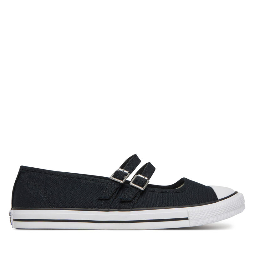 Балеринки Converse Chuck Taylor All Star Dainty Mary Jane A11551C Черен цвят на ниска цена