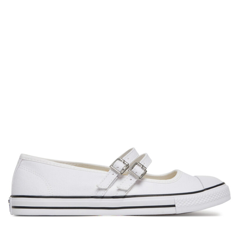 Балеринки Converse Chuck Taylor All Star Dainty Mary Jane A11552C Бял цвят на ниска цена