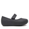 Балеринки Crocs Brooklyn Mary Jane Flat T 209430 Черен цвят на ниска цена
