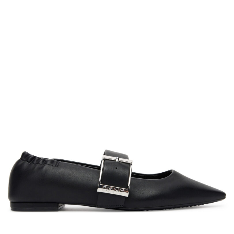 Балеринки DKNY Cormic K3501170 Черен цвят на ниска цена