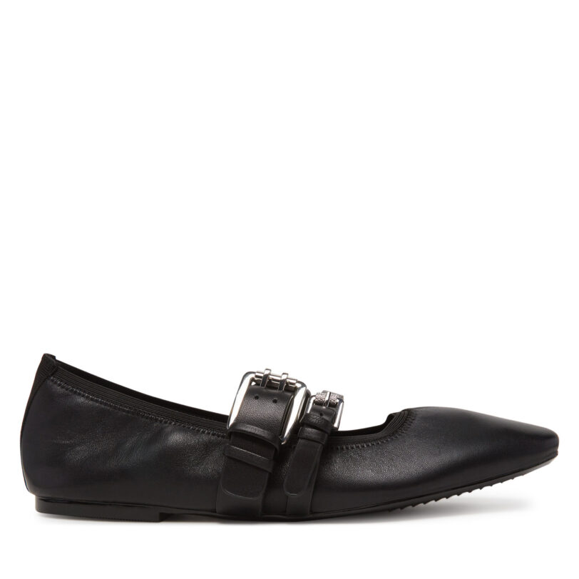 Балеринки DKNY Dade Ballet Flat 5 K1556997 Черен цвят на ниска цена