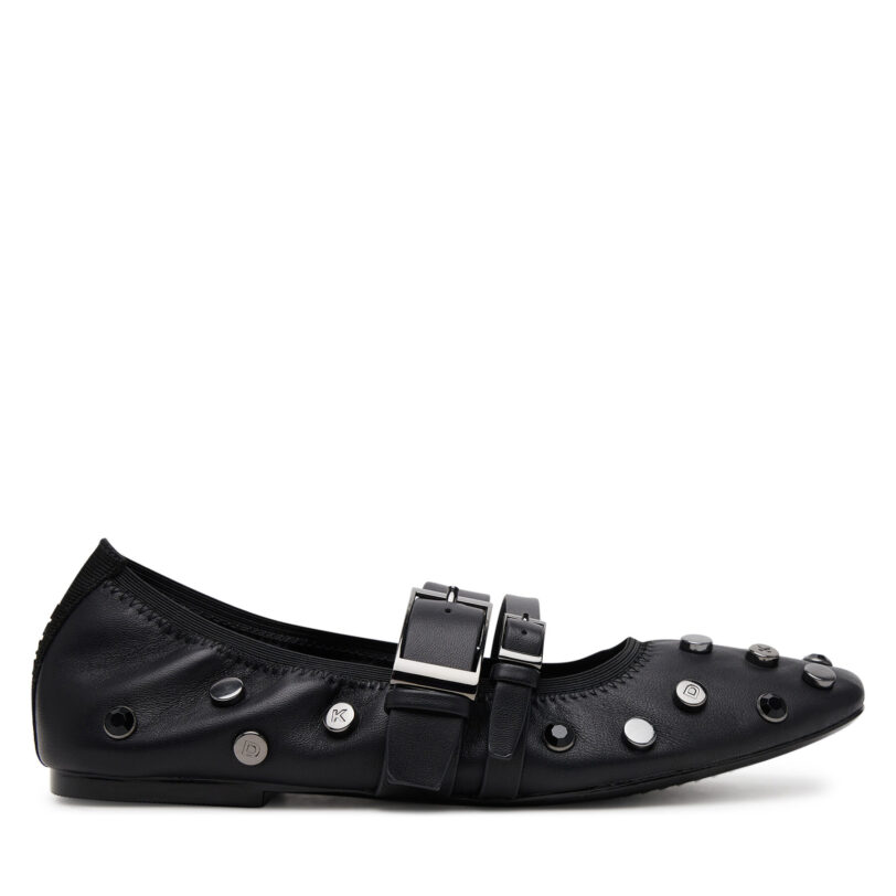 Балеринки DKNY K1552868 Черен цвят на ниска цена