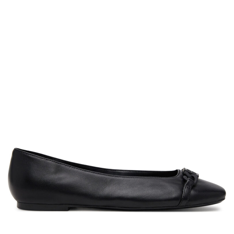 Балеринки DKNY K1594112 Черен цвят на ниска цена