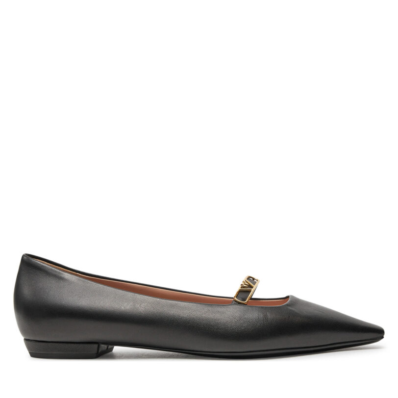 Балеринки Emporio Armani X3D295 XF271 00002 Черен цвят на ниска цена