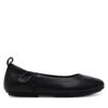 Балеринки FitFlop Q74 001 Черен цвят на ниска цена